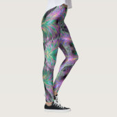 Leggings ~ groen paars ~ Origineel (Rechts)