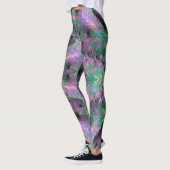 Leggings ~ groen paars ~ Origineel (Links)