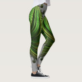 Leggings ~ groen wit ~ Origineel (Rechts)