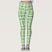Leggings-groene speldenstaart voor vrouwen leggings (Voorkant)
