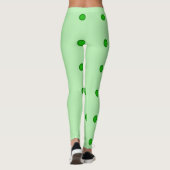 Leggings groene stip (Achterkant)