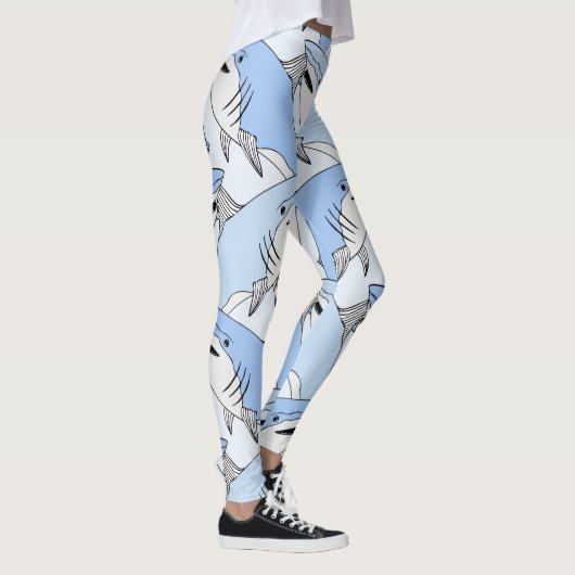 Leggings haaienpatroon (Rechts)