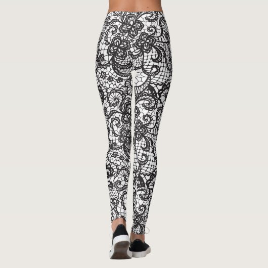 leggings haakjes vrouw (Achterkant)