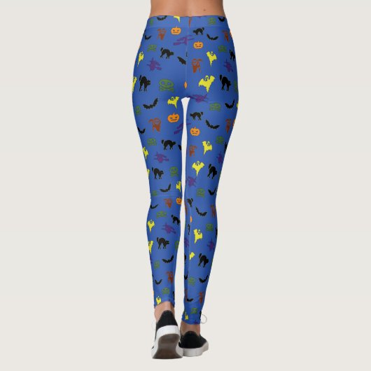 Leggings Halloween Design Pattern (Achterkant)