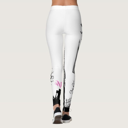 Leggings : HALLOWEEN House #1 (Achterkant)