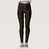 Leggings Halloween Pattern (Voorkant)