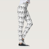 Leggings Halloween Skeleton Party (Rechts)