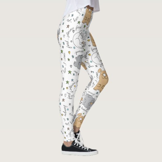 Leggings Happy Doggies (Rechts)