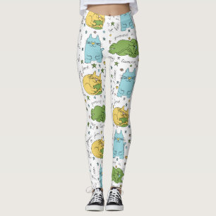 Leggings Happy Katten