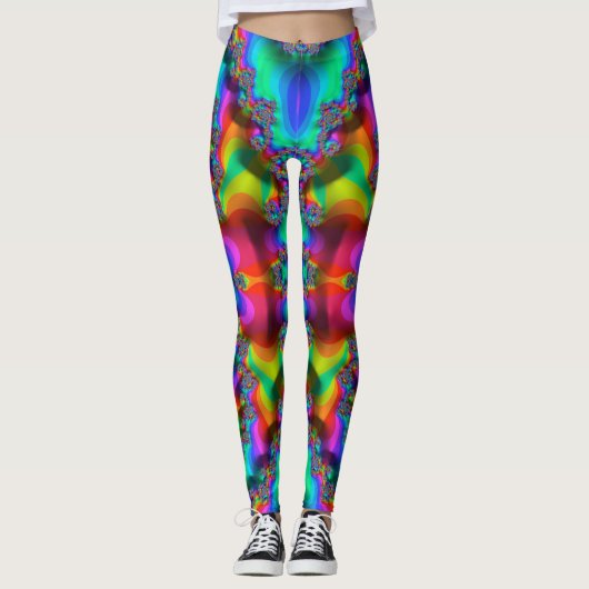Leggings ~heldere veelkleurige ~ Origineel (Voorkant)