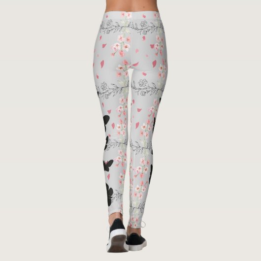 Leggings, hemelse vlinder Leggings (Achterkant)