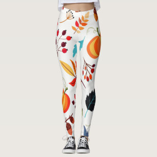 Leggings herfstpatroon