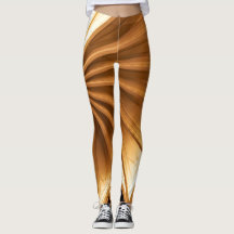 Leggings Hoger-ooggekleurd Rays Design