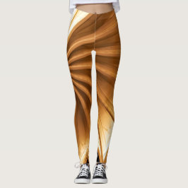 Leggings Hoger-ooggekleurd Rays Design