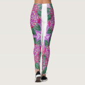 Leggings hortensia's (Achterkant)