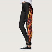 leggings "Hot Flame"-Tattoo (Links)