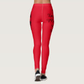 Leggings "I Love My VNVLV MC Man" met Artwork (Achterkant)