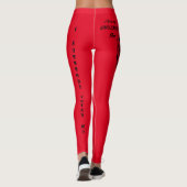 Leggings "I Love My VNVLV MC Man" Support (Achterkant)