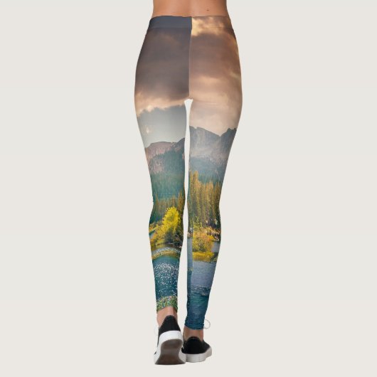 Leggings in bergen (Achterkant)