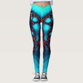 Leggings in brandketens (Voorkant)