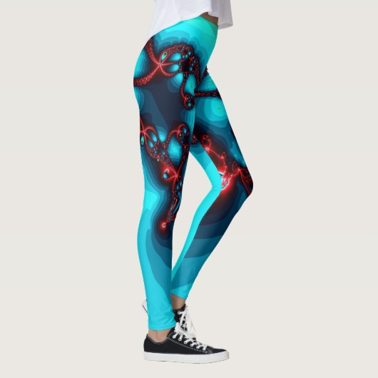 Leggings in brandketens (Rechts)