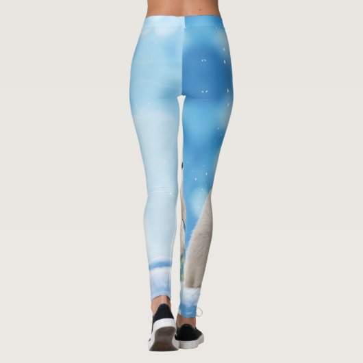 Leggings in de Arctische wereld van Polar Beer (Achterkant)