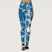 Leggings in de oceaan (Achterkant)