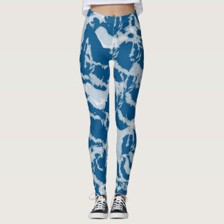 Leggings in de oceaan