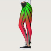 Leggings in de ruimtewatermeloenstijl (Links)