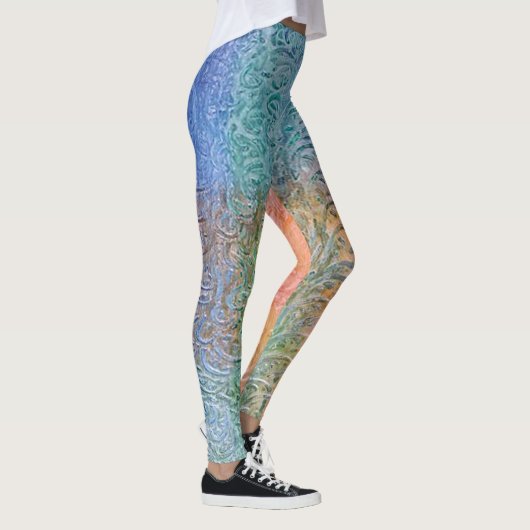 Leggings in de schaduw van bomen (Rechts)