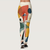 leggings in de stijl van Picasso (Achterkant)