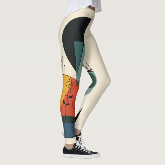 leggings in de stijl van Picasso (Rechts)