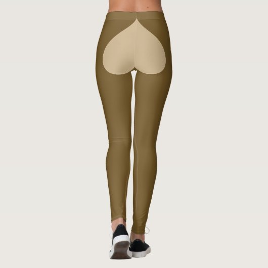 Leggings in de vorm van het hart (Achterkant)
