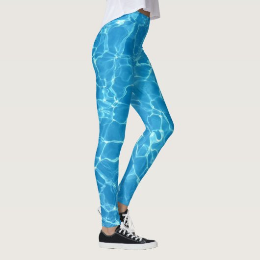 Leggings in de waterpool Ocean Aqua Blue (Rechts)