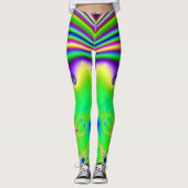 Leggings in grappige regenboogstijl (Voorkant)