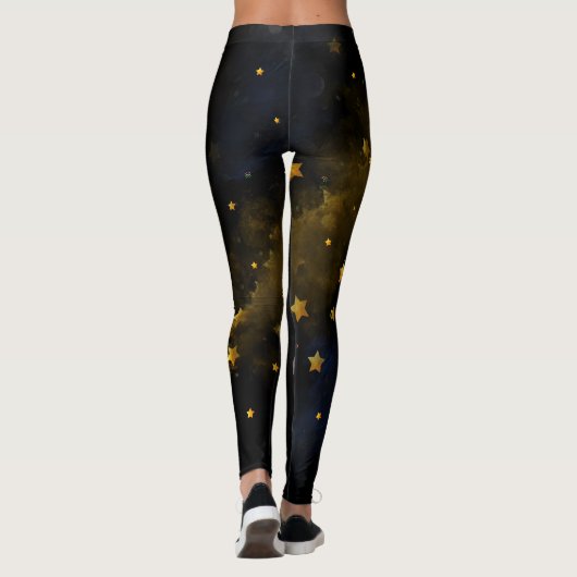 Leggings in het Nachtluchtruim (Achterkant)