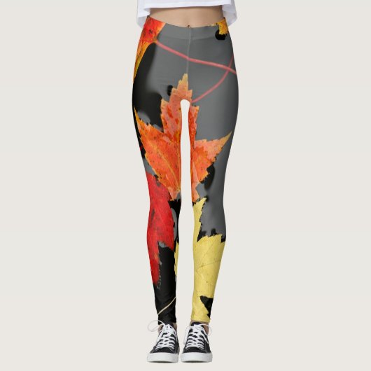 Leggings in het najaar (Voorkant)