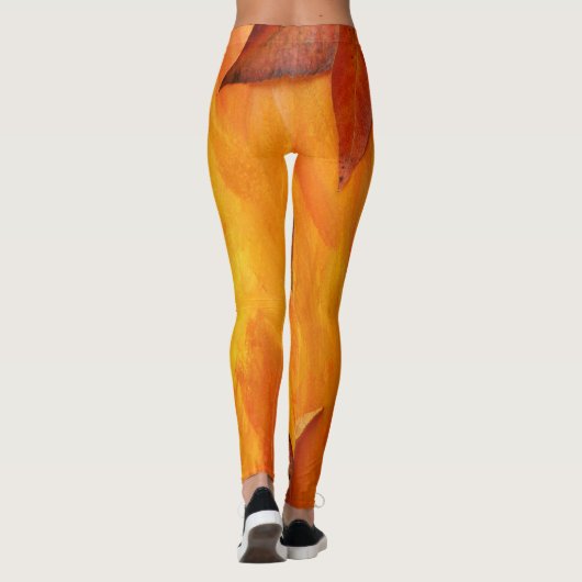 Leggings in het najaar (Achterkant)