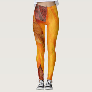 Leggings in het najaar