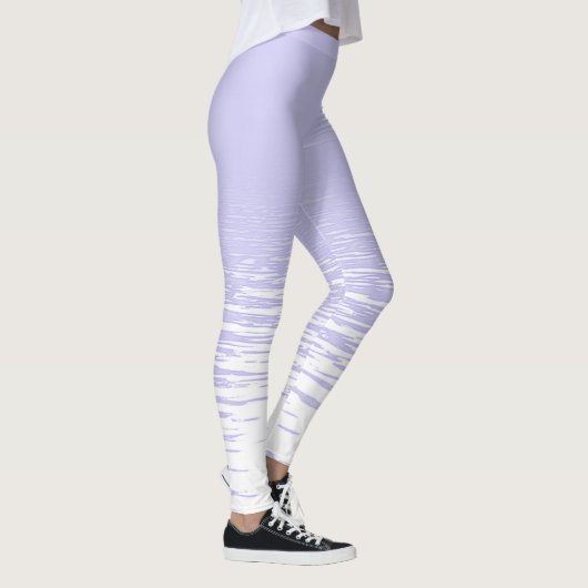 Leggings in lichte laveneerschoppen (Rechts)