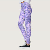 Leggings in Lila Violett Farbe (Links)