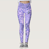 Leggings in Lila Violett Farbe (Voorkant)