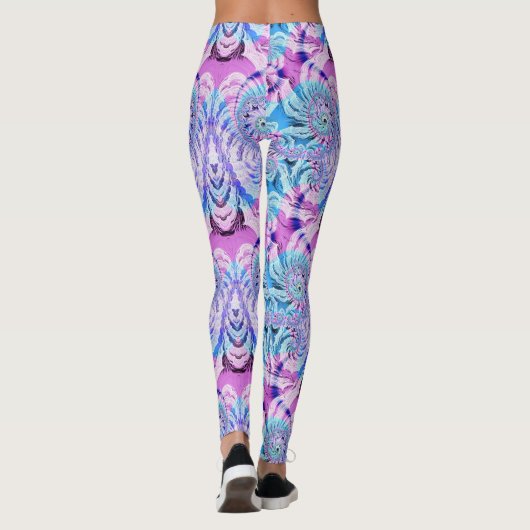 Leggings ~  in pastel ~ origineel (Achterkant)