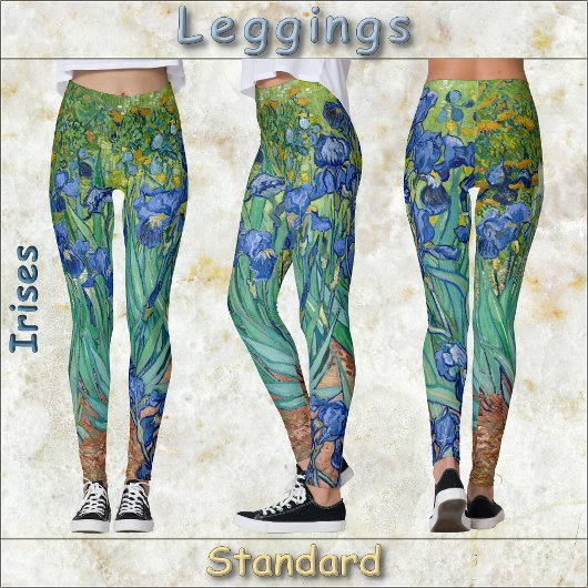 LEGGINGS - "Irises" - Vincent van Gogh