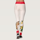 Leggings JAPANESE AFDRUKBUTTERFLIES (Achterkant)