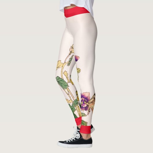 Leggings JAPANESE AFDRUKBUTTERFLIES (Links)