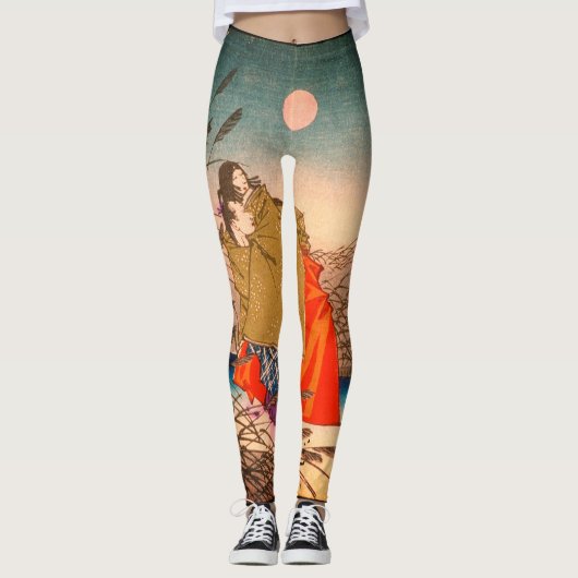 Leggings JAPANESE AFDRUKTE (Voorkant)