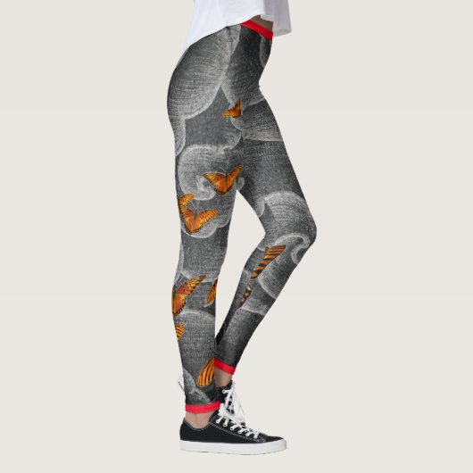 Leggings JAPANESE CLOUDS EN BUTTERFLIES (Rechts)