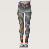 Leggings JAPANESE CLOUDS EN BUTTERFLIES (Voorkant)