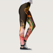 Leggings JAPANESE PEACOCK PRINT (Rechts)
